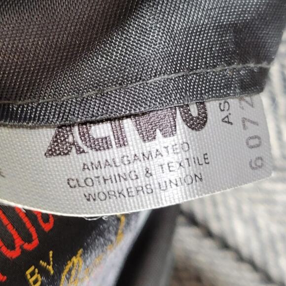 Vintage John Weitz Tweed Sport‎ Coat Mens XL Black White Herringbone Wool Lined - Picture 4 of 16